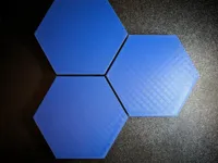 Déco murale hexagones — photo 7
