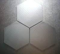 Déco murale hexagones — photo 5