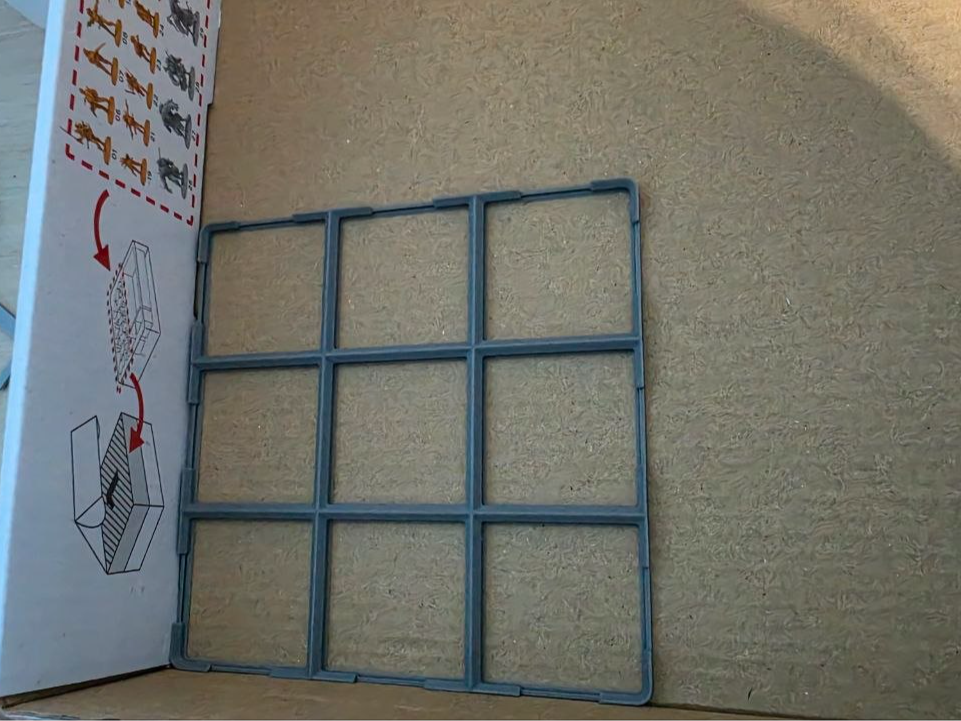 Zombicide 2nd Ed - Modular Grid 3x3 (Clip System)