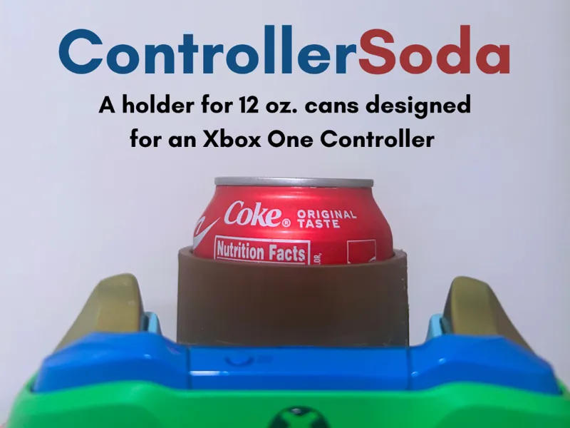 Soda Holder for Xbox One Controller