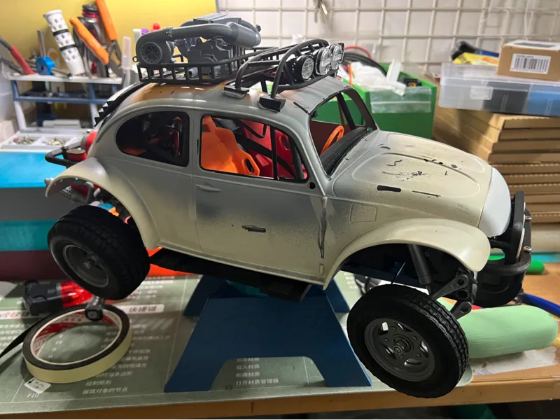 RC vehicle model display stand, car repair stand