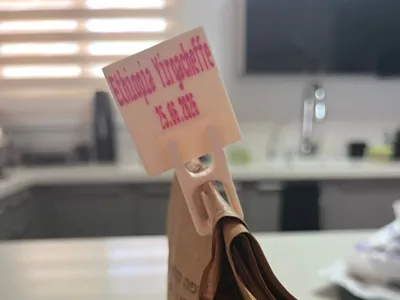Parametric Bag Clip (Coffee, Pasta, Candy & More!)