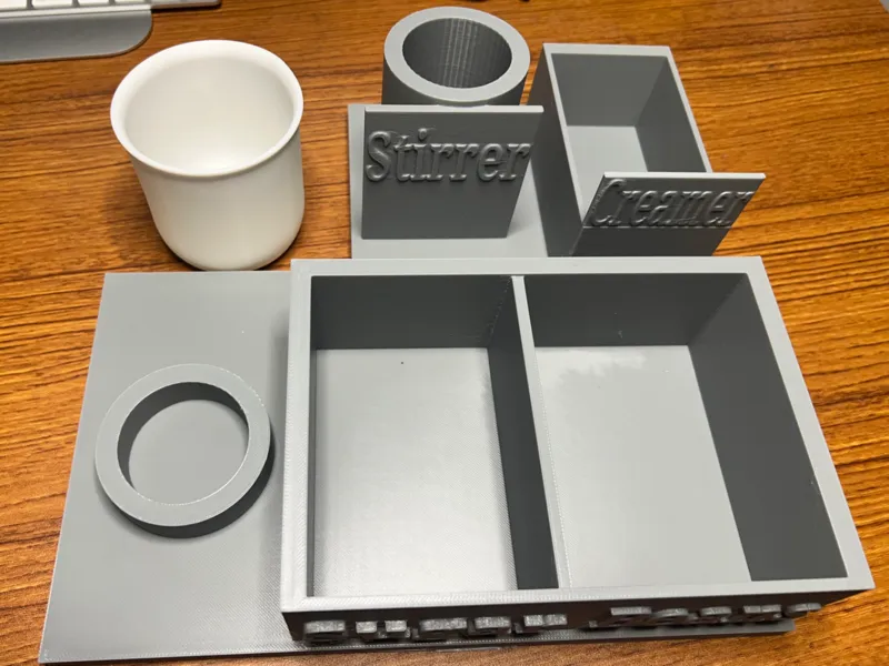 Coffee take out tray