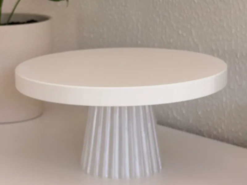 Suporte Decorativo Minimalista para Bolos e Doces