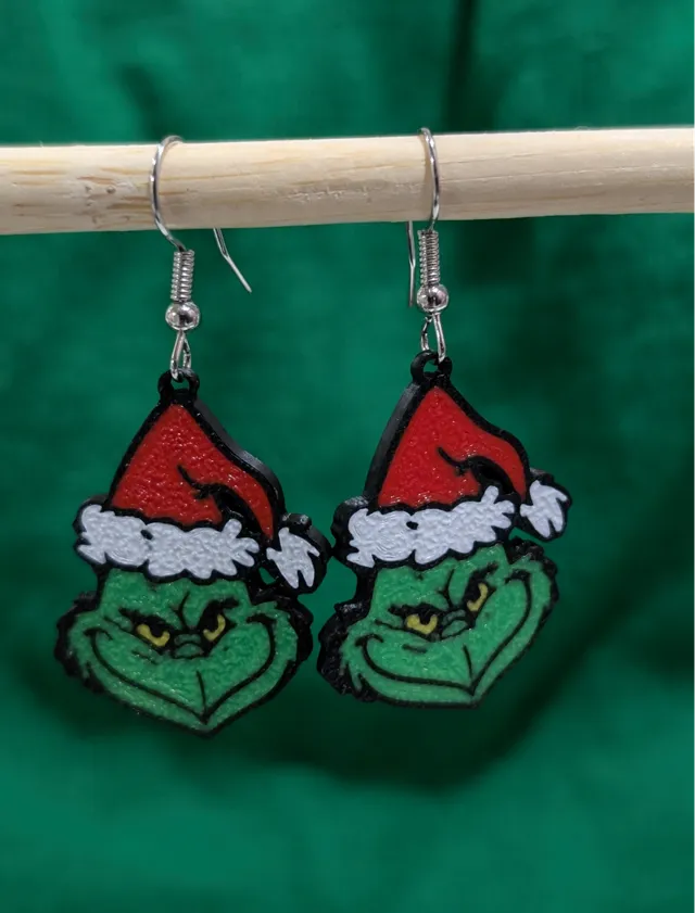 Grinch Earrings