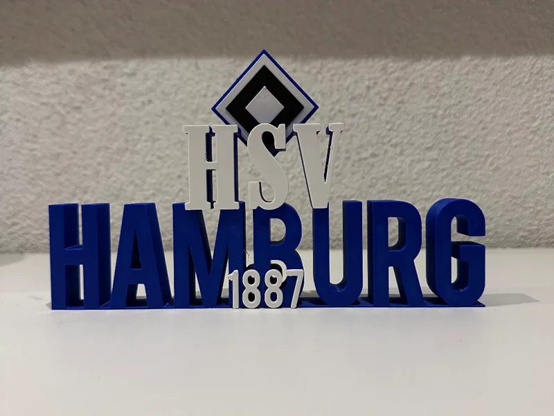 HSV - Hamburg 1887 Bundesliga Dekoration Fußball