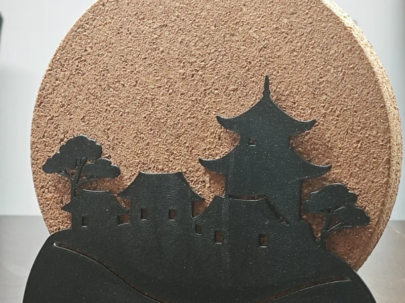 IKEA HEAT - cork coaster holder