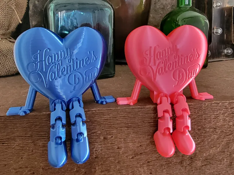 Valentine's Day Articulated Heart - A Perfect Gift