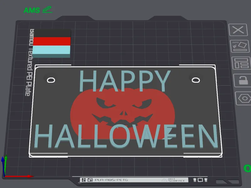 Halloween sign