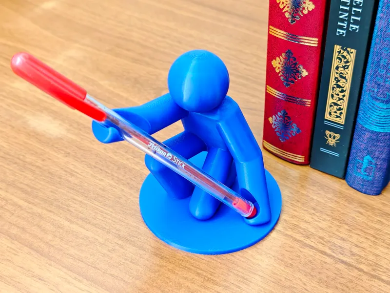 Stickman pen holder