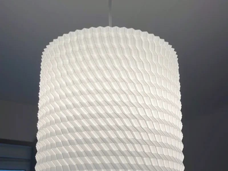Modern Spiral Lampshade