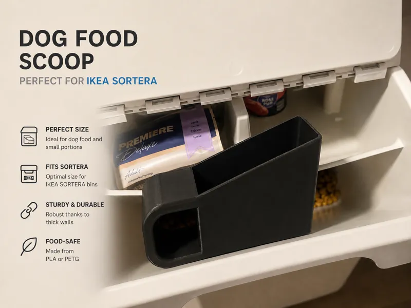 Pet Food Scoop for SORTERA Containers
