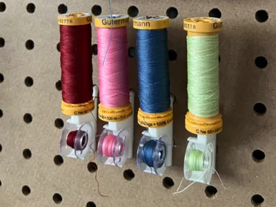 Thread and Bobbin Pegboard Holder -NOT SKADIS 