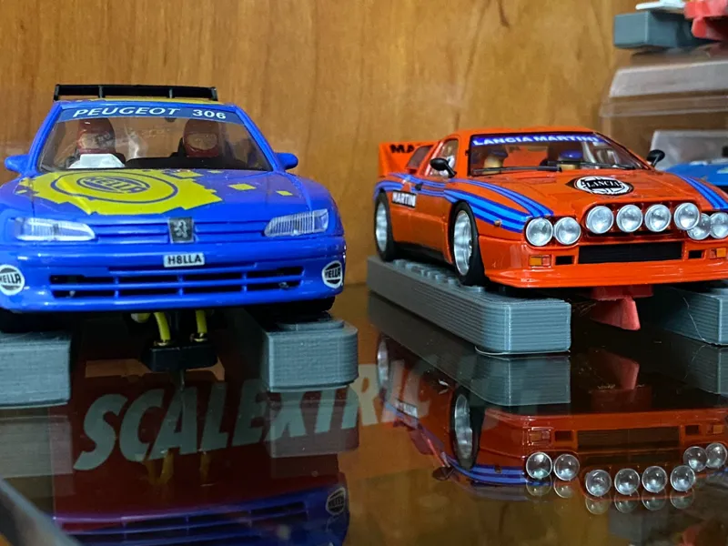Expositor de Coches de Slot y Almacenaje
