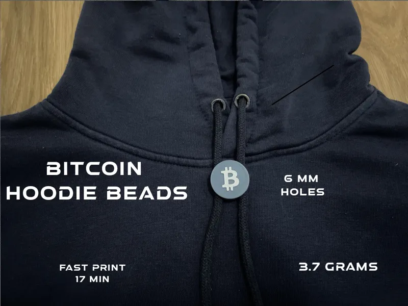 BITCOIN Hoodie Beads