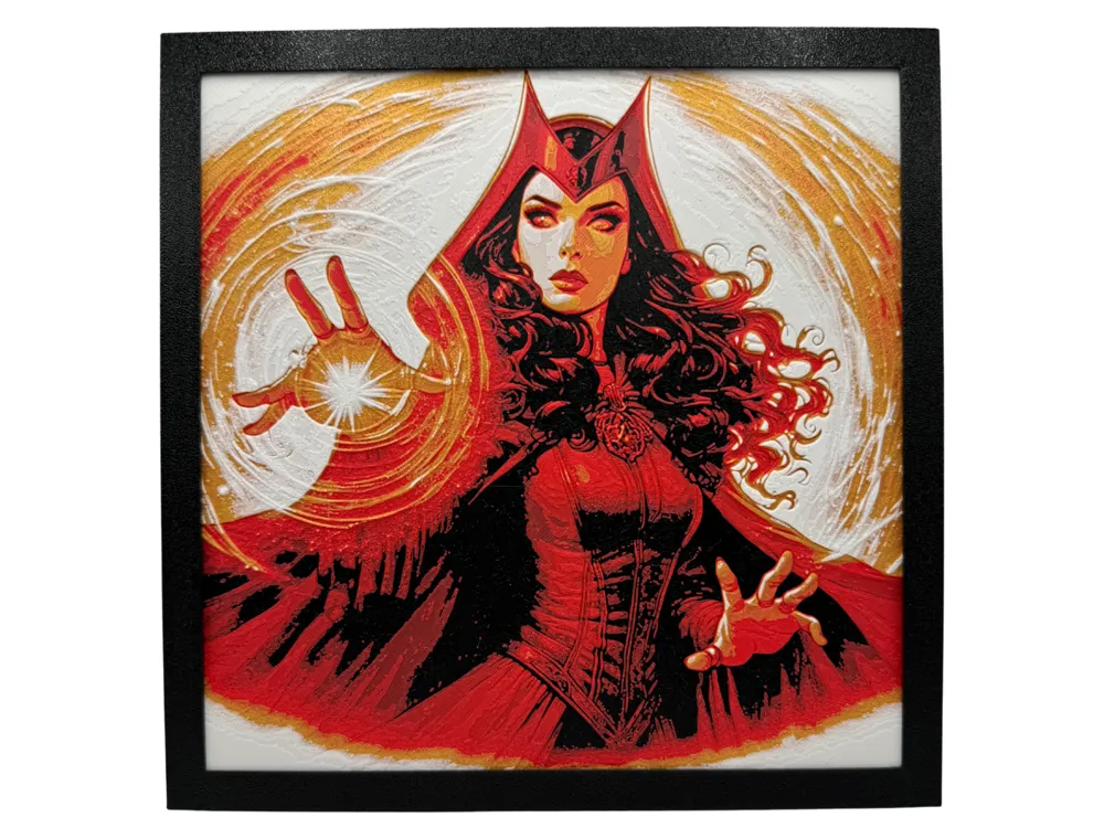 Scarlet Witch - Marvel Comics Hueforge