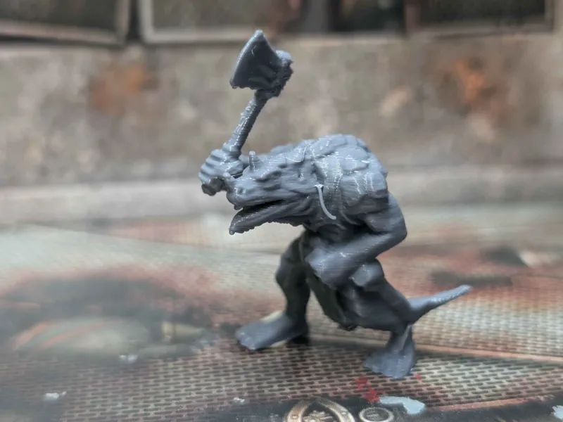 Old Ah Scaly Unc Warrior