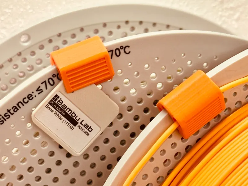 SwatchClip - Filament Clip with Swatch Holder