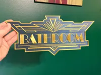 BATHROOM - 256mm+ Plates 0.24mm layer, 2 walls, 10% infill