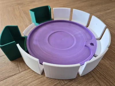 Beyblade X stadium/ arena with inner circle exit