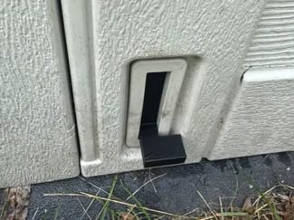 Suncast Shed Foot Door Lock