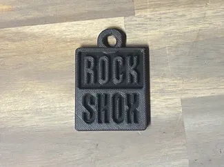 rock shox keychain