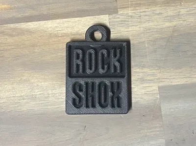 rock shox keychain
