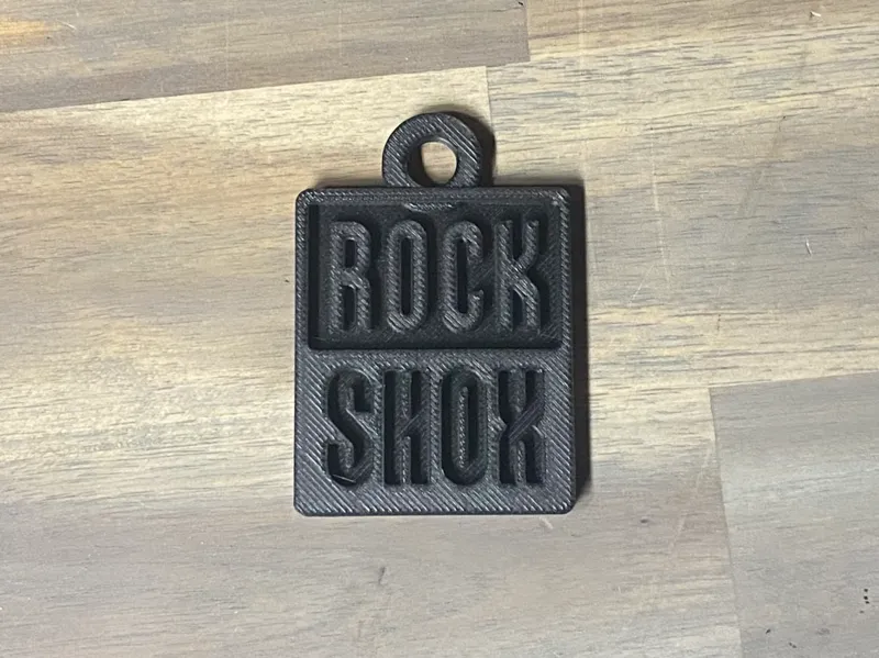 rock shox keychain