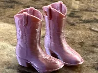 Breloque botte de cowgirl — photo 2