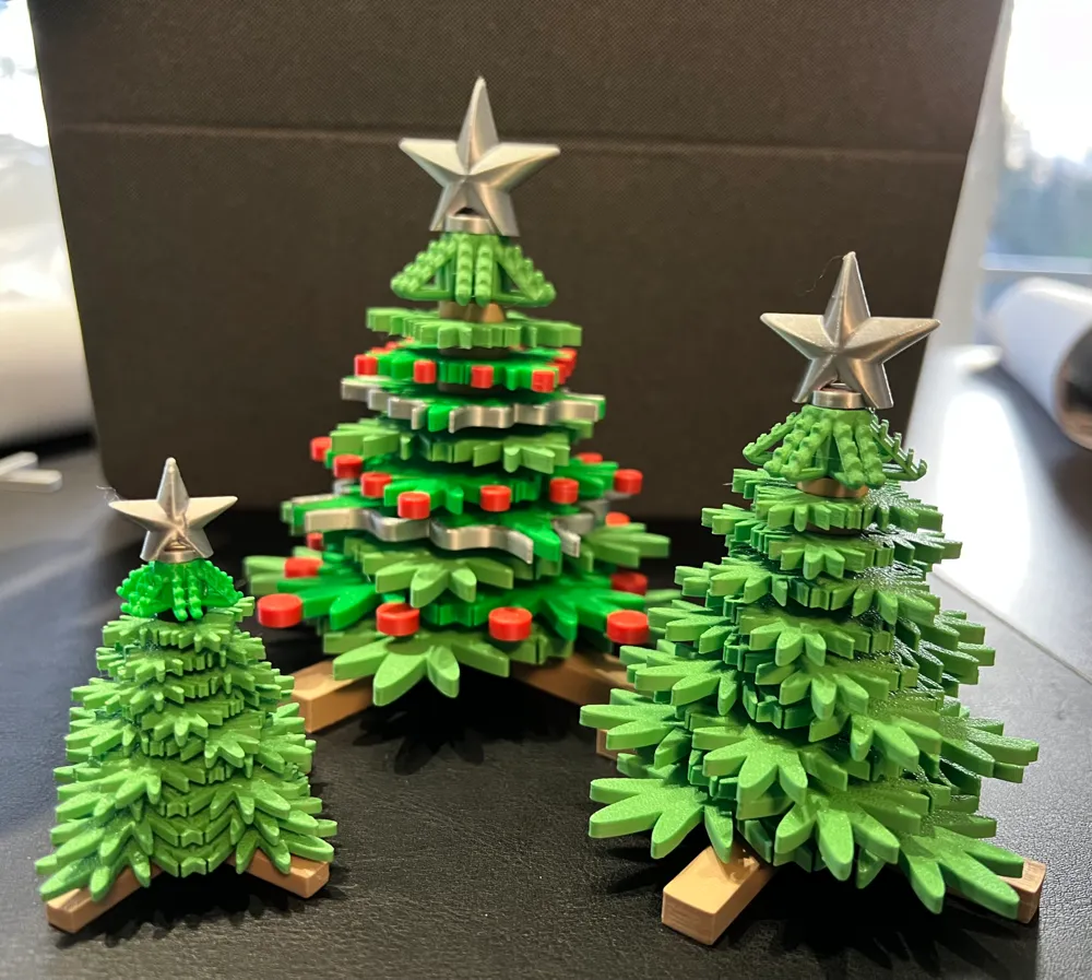 Build your own Christmas Tree (no support needed) by DCprint MakerWorld