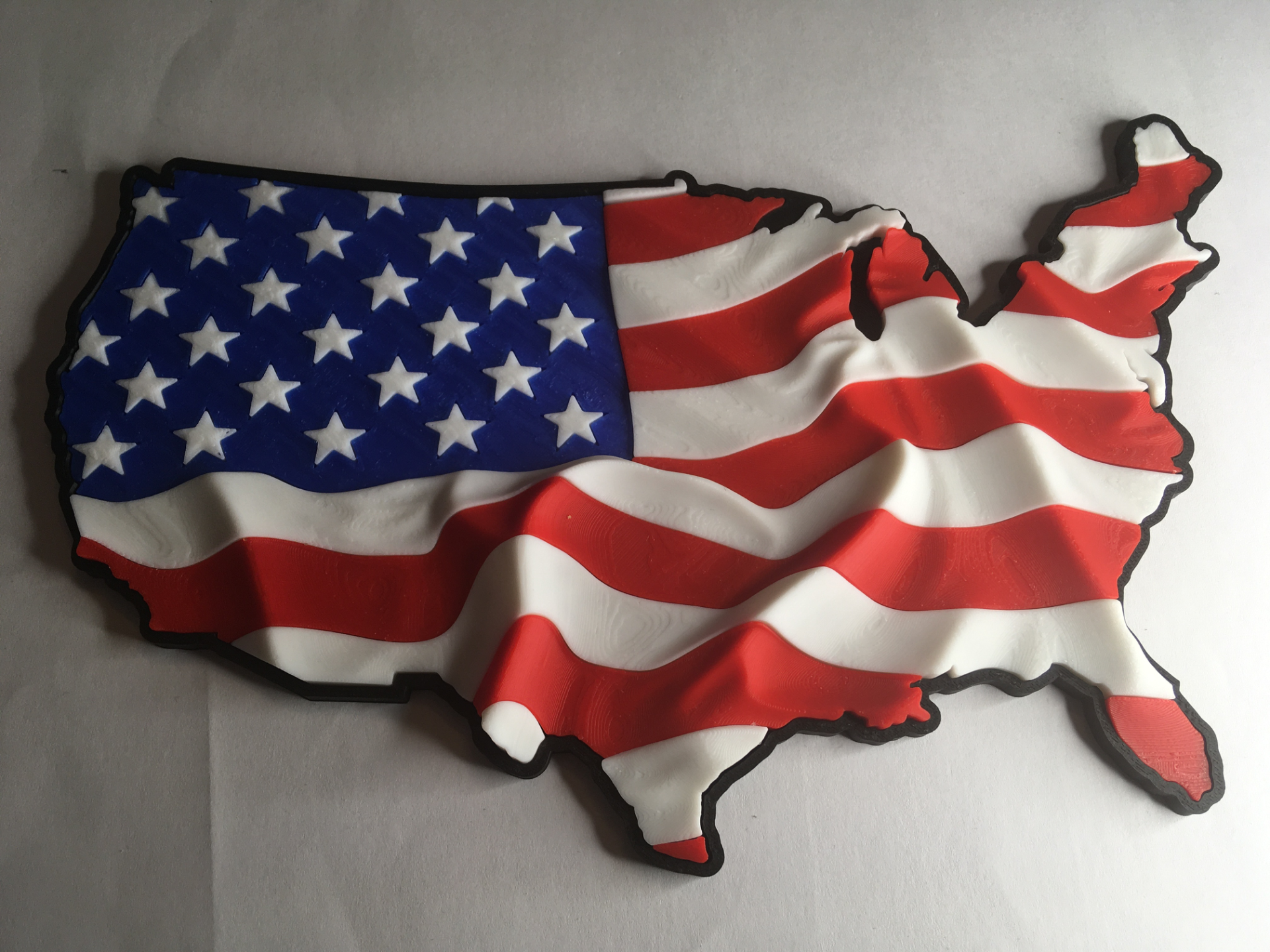 Wavy USA Flag (NO AMS)