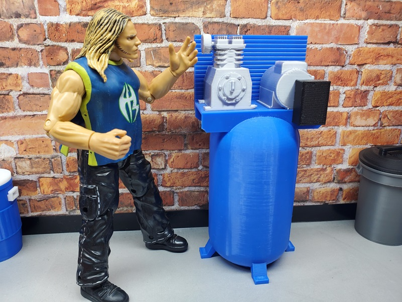 1/10 Scale 80 Gallon Shop Compressor