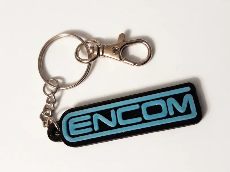 Nyckelring "ENCOM" från Tron