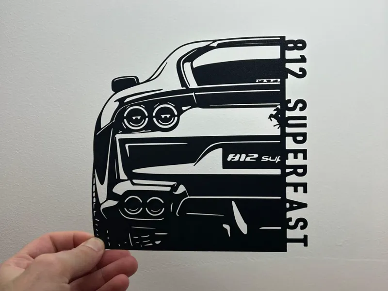 FERRARI 812 SUPERFAST - no ams - wallart