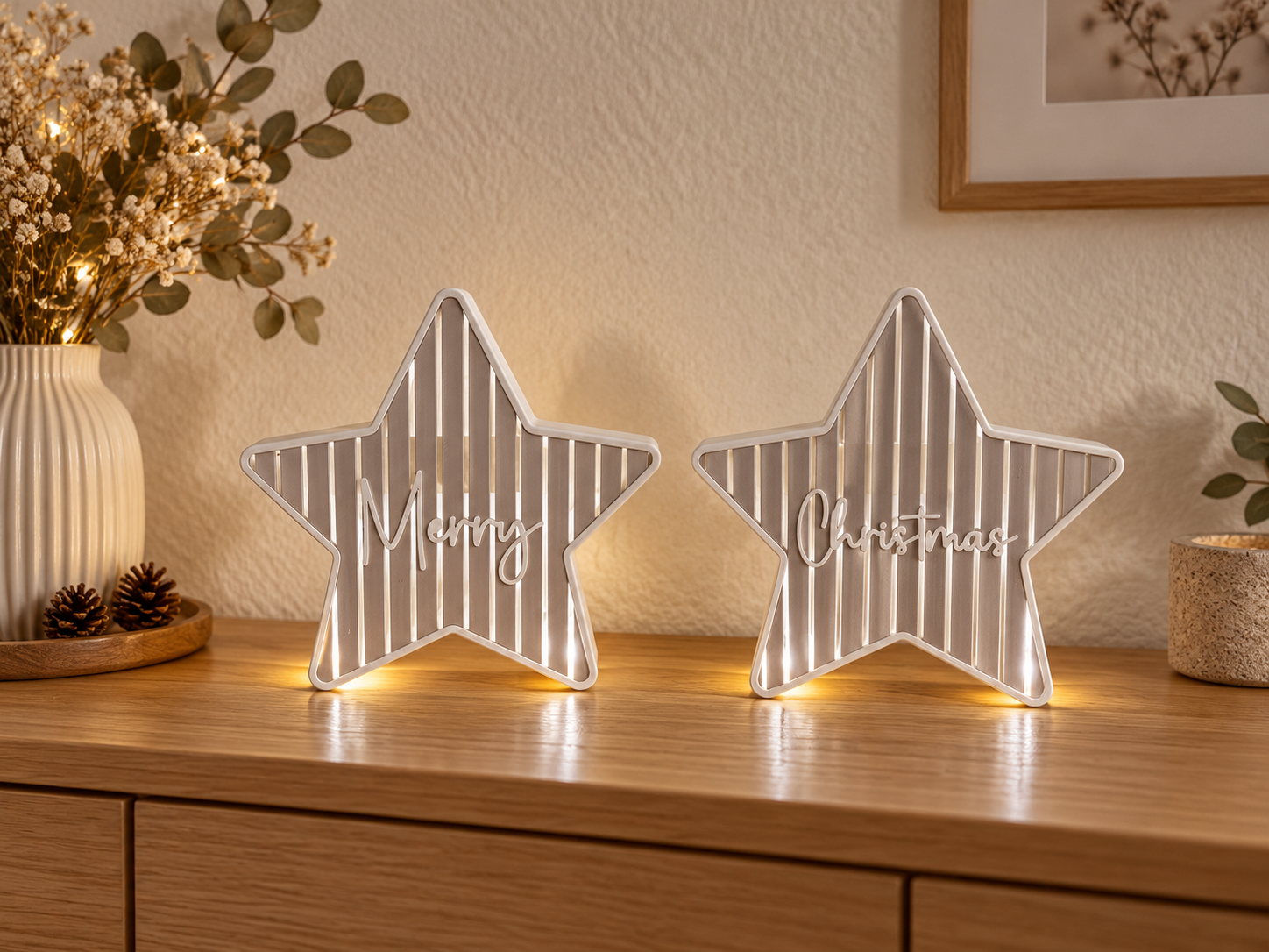 Sterne mit Streifen/ Stars - 1