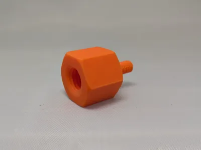 Adapter 1/2-13 UNC Female to M8-1.25 Male