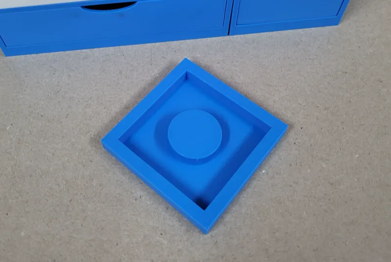 Smooth top for brick desk boxes.   