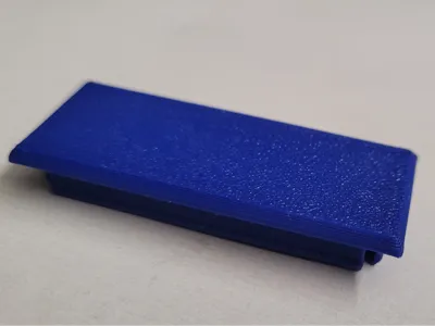 End cap for aluminium profile 50x20x2