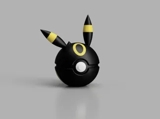 #0197 - Noctali /Umbreon - Pokeball