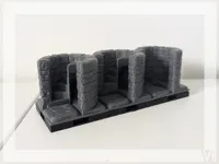 Escalier en colimaçon modulaire pour décor JDR — photo 2