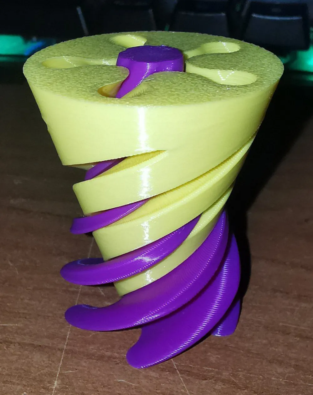 Spiral Fidget Cone - Free 3D Print Model - MakerWorld