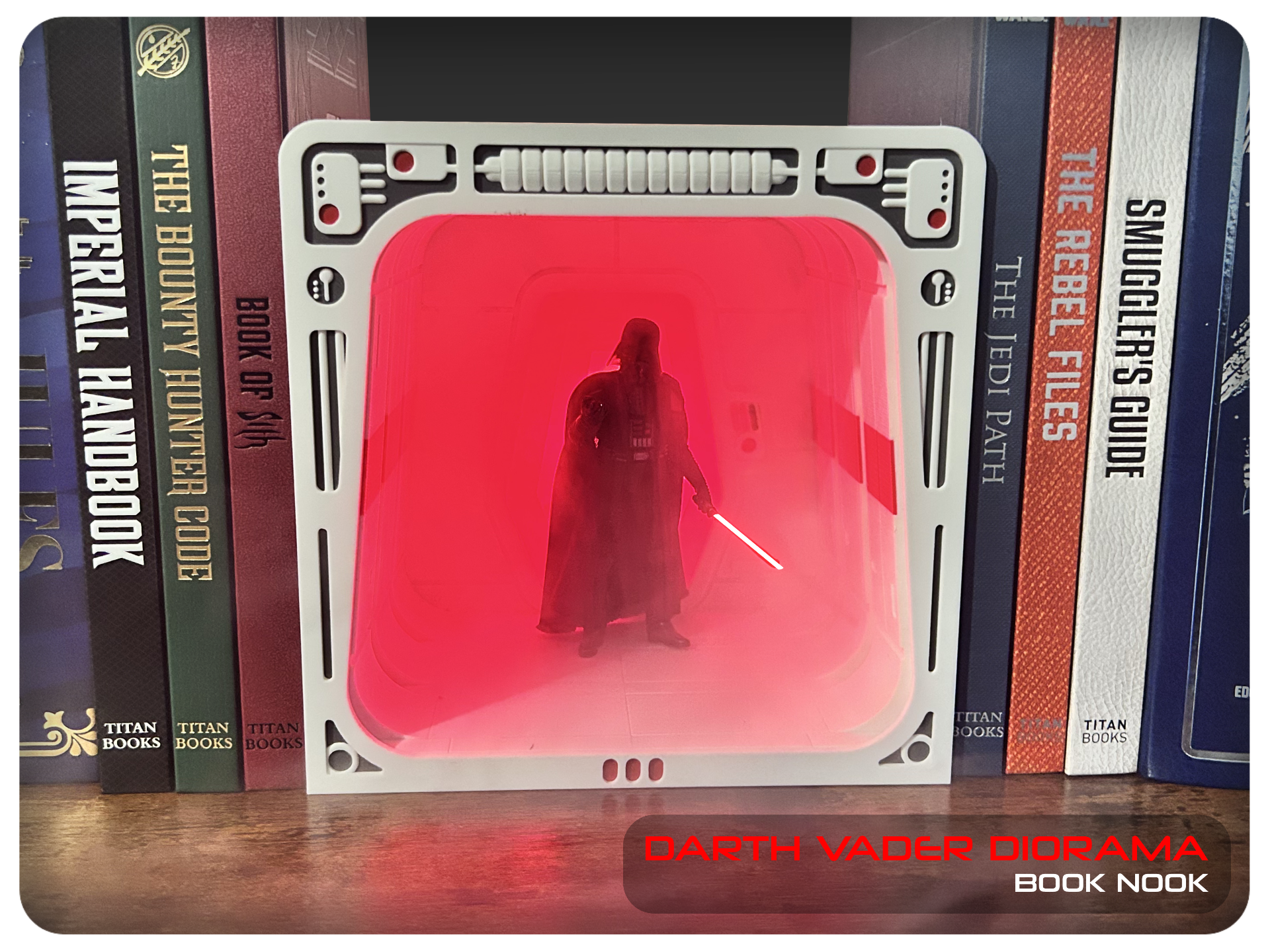 Darth Vader Diorama Book Nook