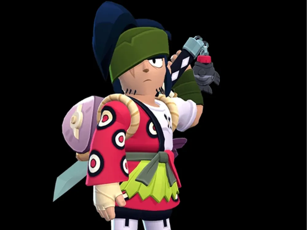 kenji brawl stars figurine by Matthias MakerWorld: Download Free