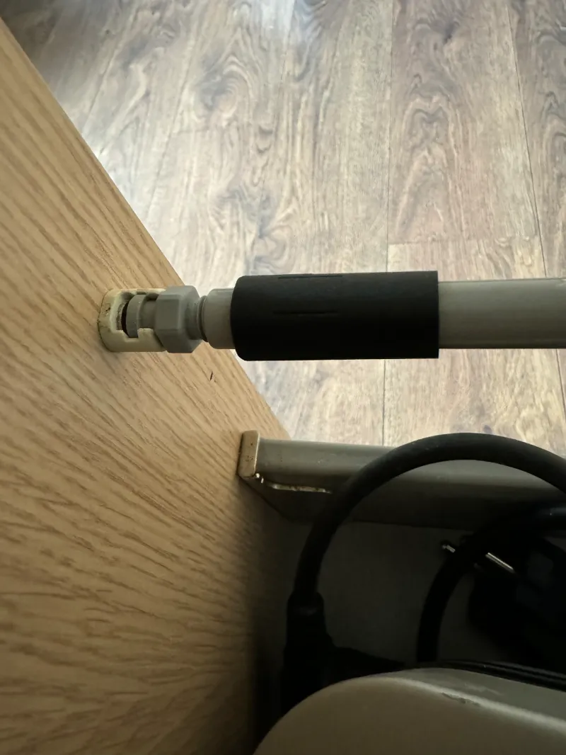 Kvik kitchen pipe screw cover