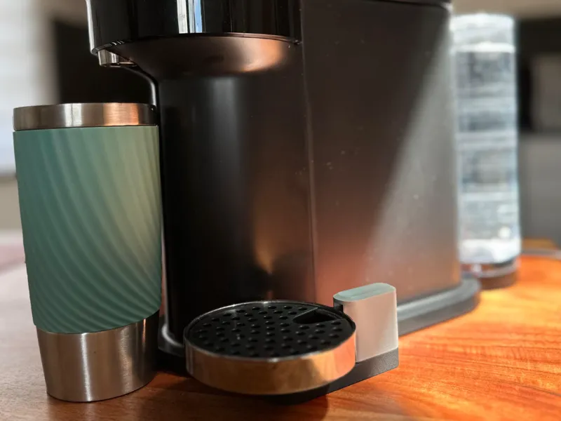 Ablage für Tropfschale von Nespresso Vertuo