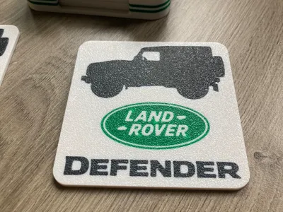 coaster Land Rover Defender