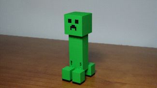 可动的苦力怕 Minecraft Creeper