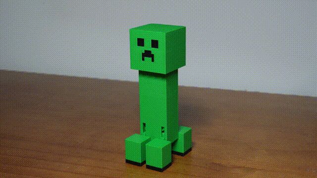 可动的苦力怕 Minecraft Creeper