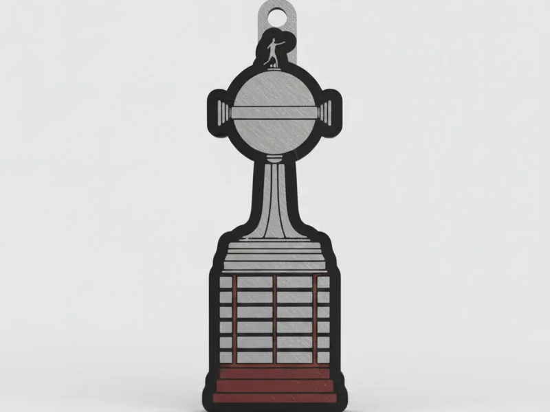 Trofeo Copa Libertadores Llavero abrelata futbol