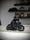 Ledge SkulZ Motorcycle Skull Figure - Miniatures - PLA - 3D printed product - фото 13